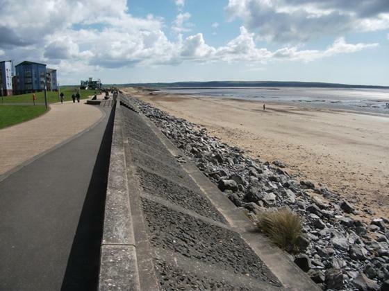 Beach Front Apartment Llanelli Exterior foto
